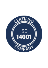 Certificate for Environmental Management SystemČSN EN ISO 14001:2016